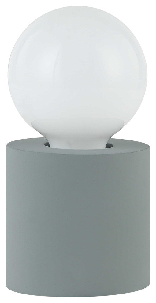 Tonya Modern 1 Light Grey Concrete Table Lamp