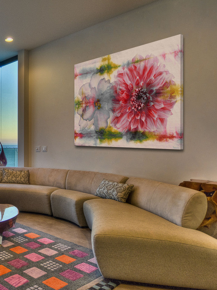 "Vibrant Pair" Fine Art Canvas Print, 18"x12"