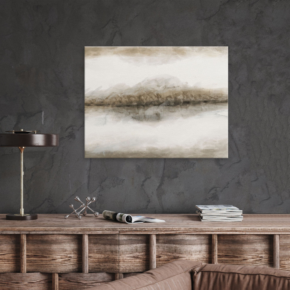 Abstract Neutral CXLIII' Canvas Wall Art by ChiChi Decor, 16"x20"