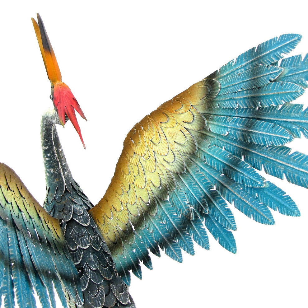 2-Piece Small Iron Dancing Crane Set