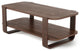 Umbra Bellwood Coffee Table Aged Walnut