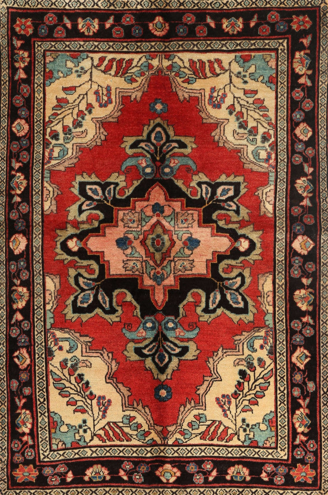 Ahgly Company Indoor Rectangle Traditional Area Rugs, 7' x 9'