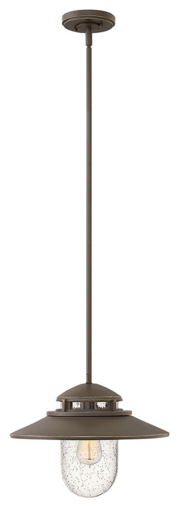 Hinkley Atwell Medium Hanging Lantern, Oil Rubbed Bronze