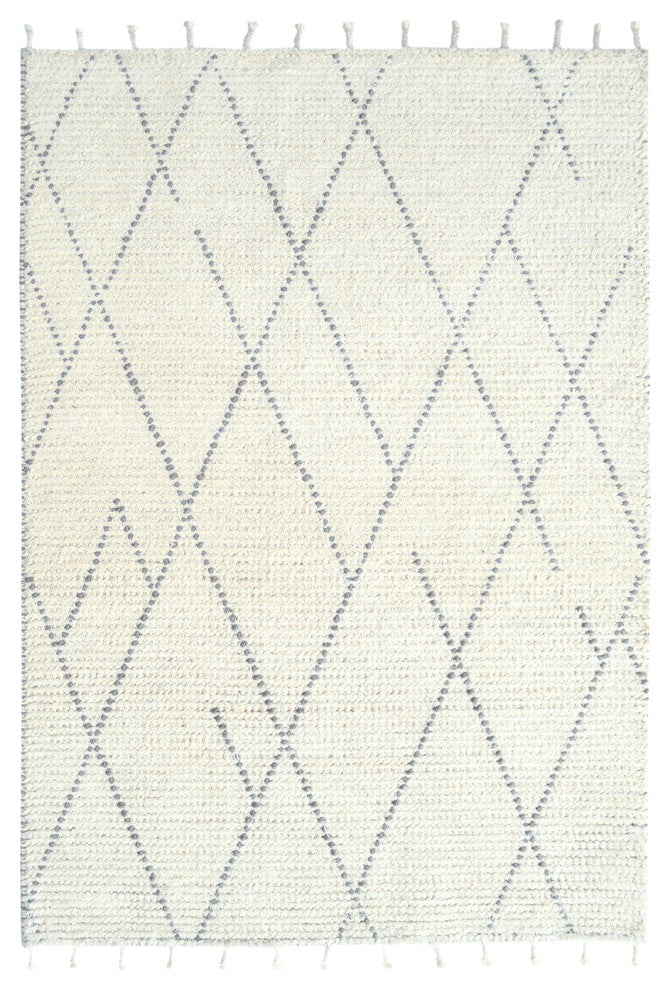 Celestial Ivory And Gray Area Rug, 8'x10'