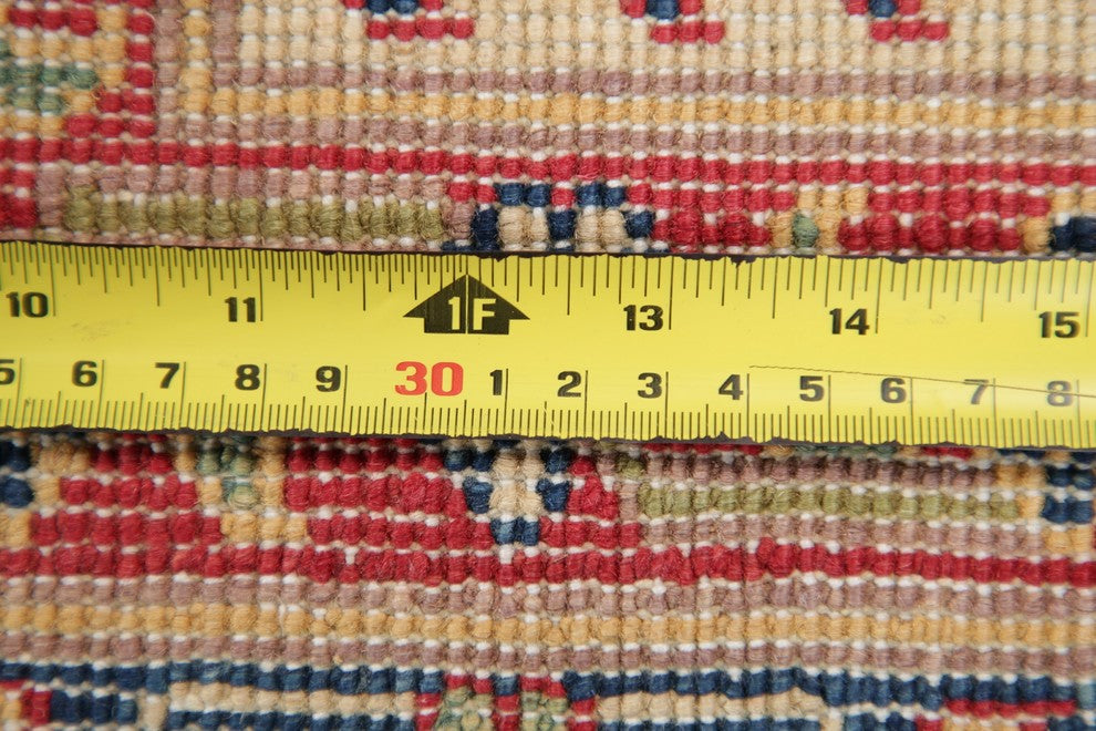 HandKnotted Super Kazak Traditional Pakistani Oriental Area Rug, Red 9'11"X 8'1"
