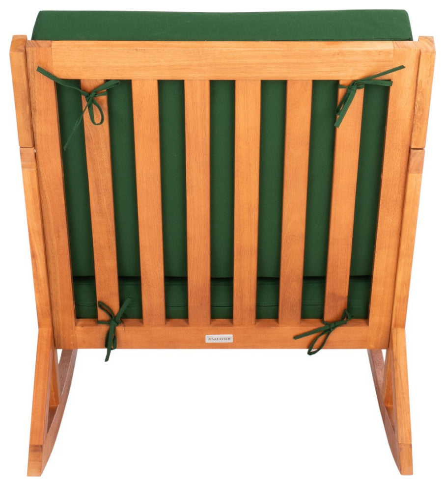 Safavieh Outdoor Vernon Rocking Chair Natural/Green