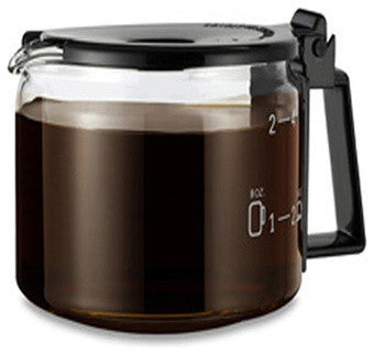 4 Cup Glass Coffee Pot in Box, Black