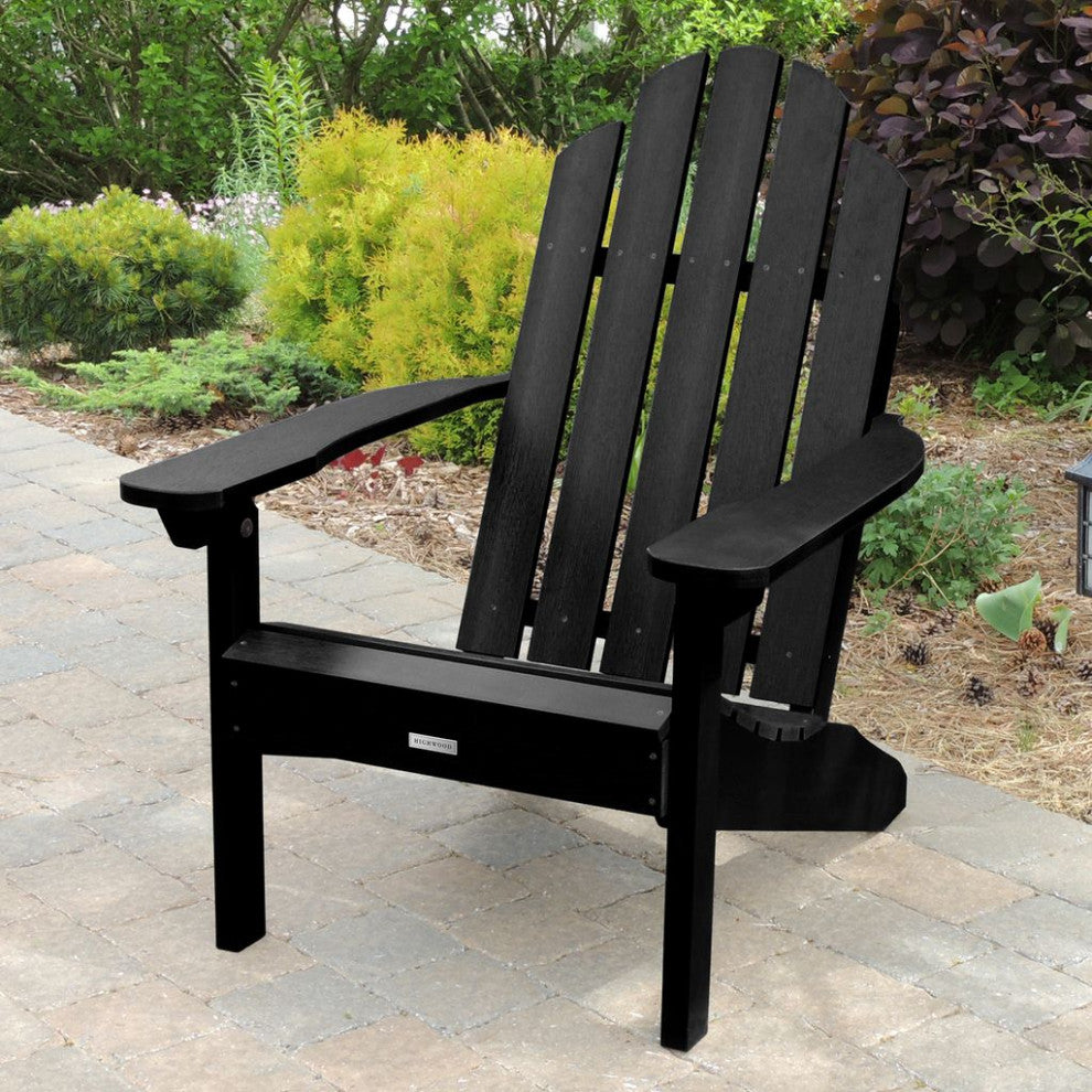 Classic Westport Adirondack Chair, Black