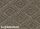 Curacao Custom Cut Indoor Outdoor Area Rug, Cobble Stone, 6x9