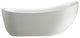 Everlie 71"x35" Soaking Bathtub