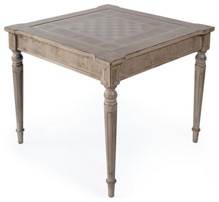 Vincent Multi-Game Card Table, Gray