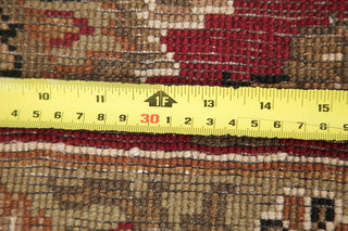 Agra Indian Hand-Knotted Area Rug Oriental Traditional, Black, 10'3"X8'0"