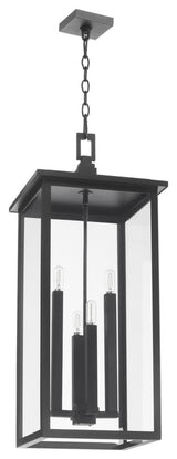 Westerly Transitional Pendant, Textured Black