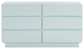 Sagura Blue 6-Drawer Dresser