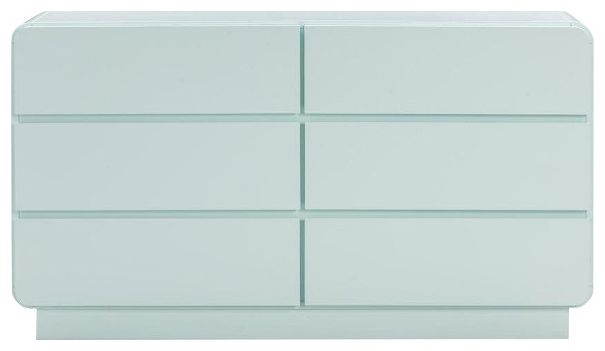 Sagura Blue 6-Drawer Dresser
