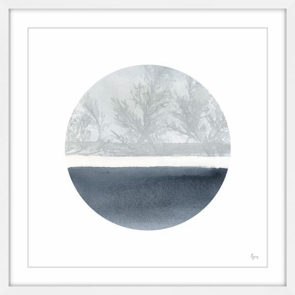 "Above the Horizon" Framed Painting Print, 32"x32"
