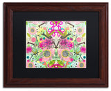 Elizabeth Caldwell 'Wild and Free' Art, Wood Frame, Black Mat, 14x11