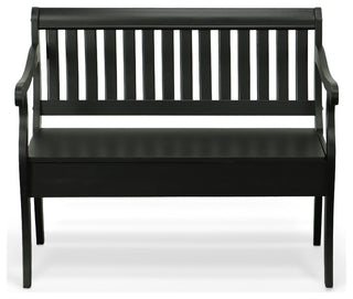 Veranda Storage Bench - Antique Black