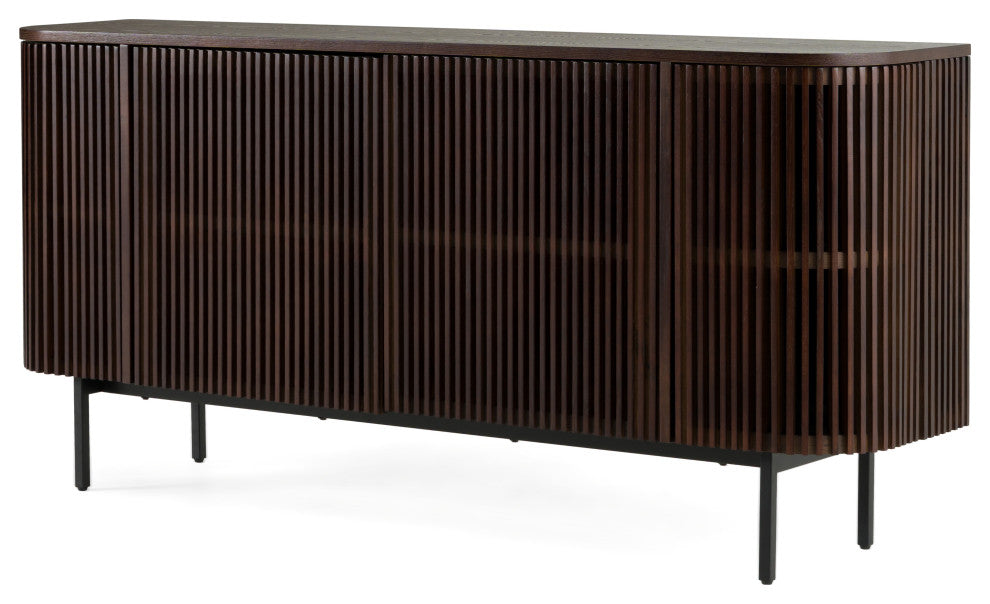 Modrest Clifton Modern Smoked Ash Buffet