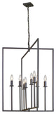 Artcraft Allston 8 Light Chandelier 24x24x31", Oil Rubbed Bronze - AC10722OB