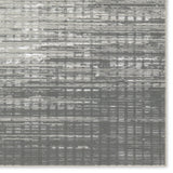 Label J Tungsten GLM02 Abstract Gray Area Rug, 4'3"x5'11"