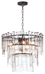 Maxim 21835AG Warren 9 Light Chandelier - Dark Bronze