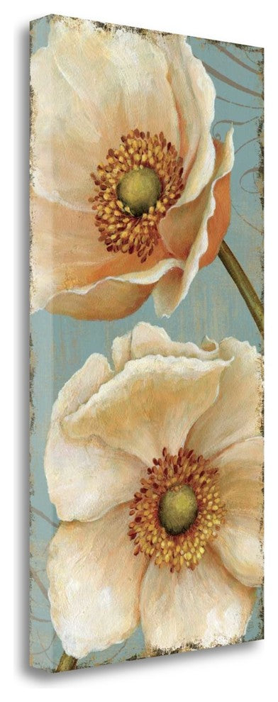 "Windflower I" By Daphne Brissonnet, Giclee Print on Gallery Wrap Canvas