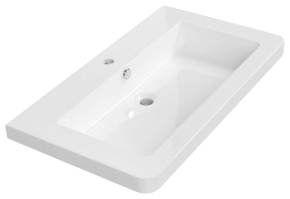 34" Solid Surface Resin Streamline K-0990-34 Vanity Top