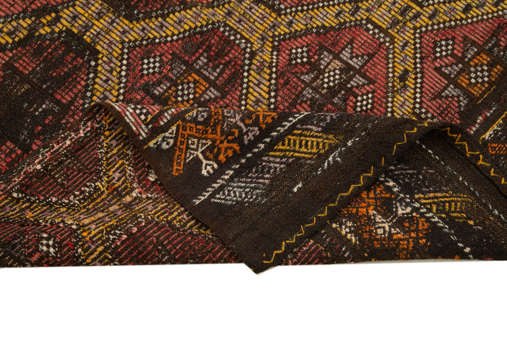 Rug N Carpet - Hand-knotted Turkish 5' 5'' x 9' 8'' Unique Wool Kilim Rug