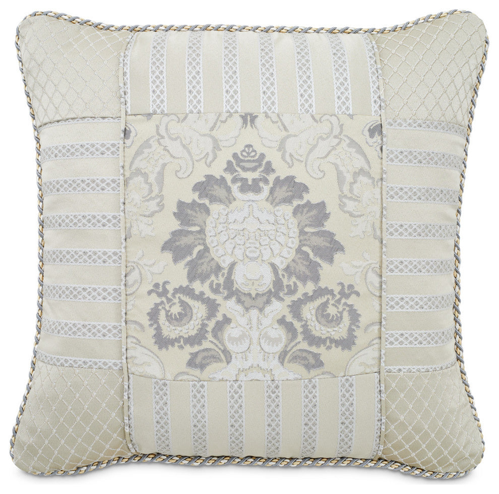 Sycamore Grove 9-Piece Queen Comforter Set - Silver