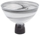 Badash P253 Milky Way Footed Alabaster Glass Centerpiece Bowl