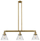 Innovations Lighting 213-Bb-G44-Led 3 Light Dimmable Led Island Light