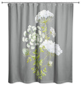 Watercolor Floral Cluster 2 71x74 Shower Curtain