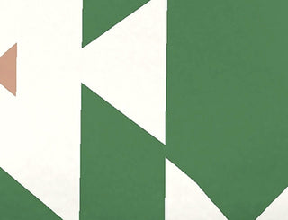 Patna Geometric Print Bath Towel, Green