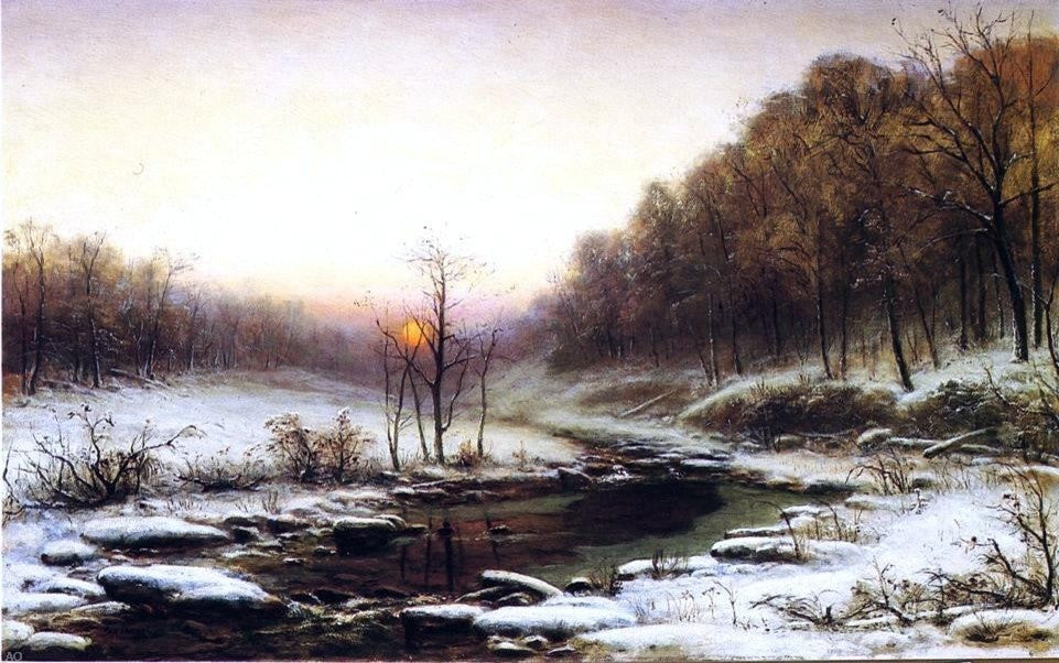 George Hetzel Winter Morning Wall Decal