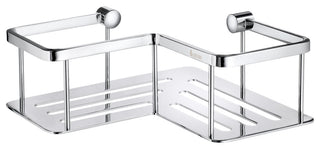 Sideline Design Corner Soap Basket Polished Chrome