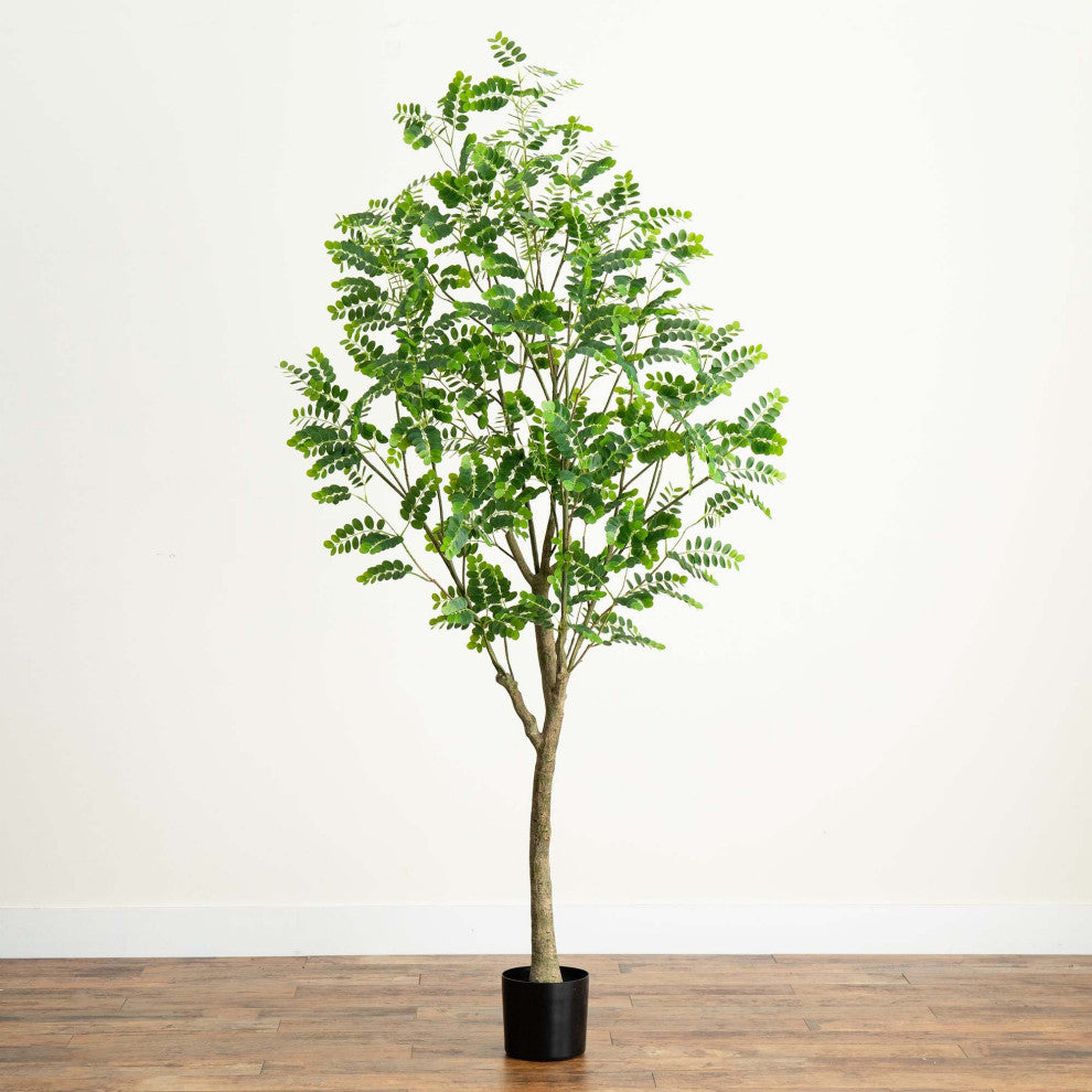 Artificial Greco Citrus Tree With Real Touch Leaves, 7'