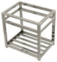 Fauceture 31" x 22" Steel Console Sink Base, Polished Nickel