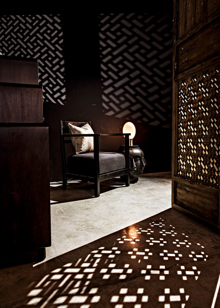 Multi-Face Stool, Black Fiber Cement