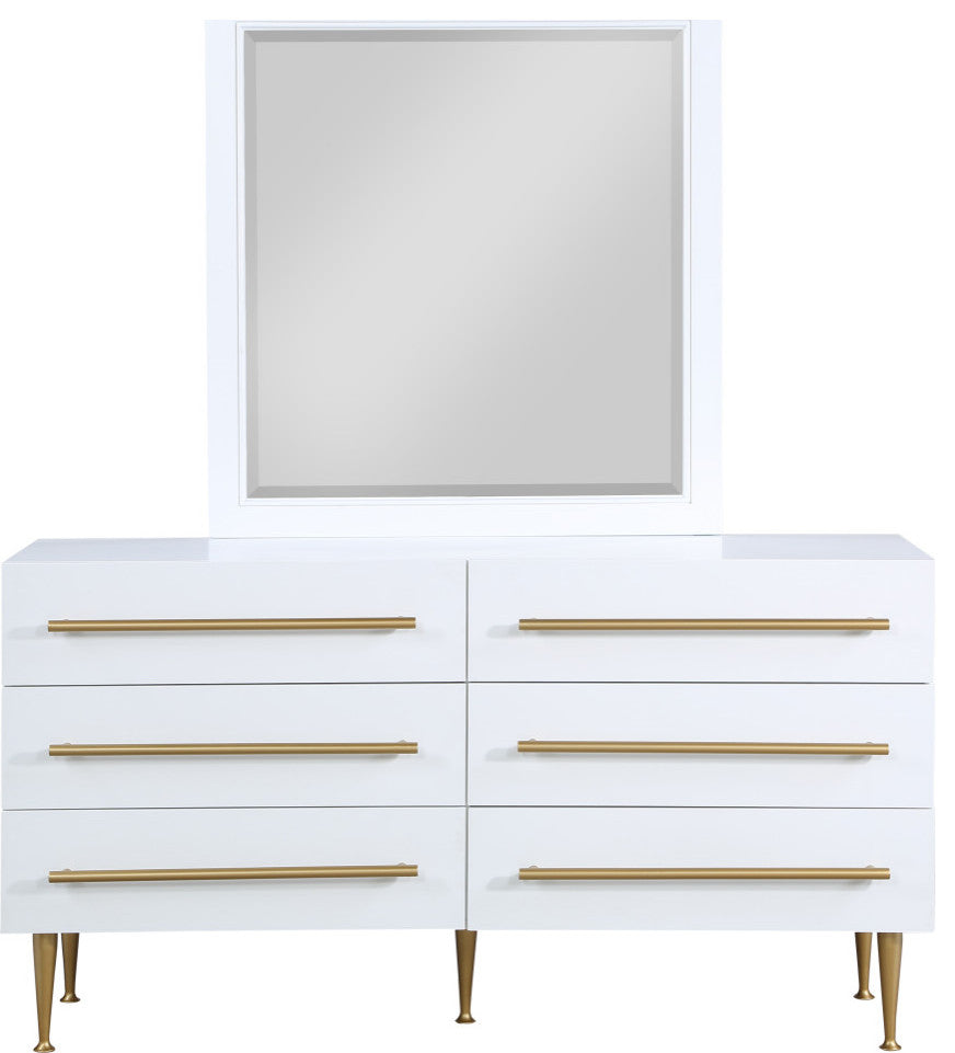 Marisol Dresser, Rich White Finish