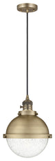 INNOVATIONS 201CSW-BB-HFS-84-BB 1-Light Mini Pendant Brushed Brass
