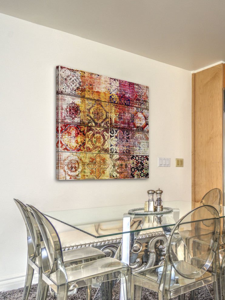 "Nador" Fine Art Canvas Print, 32"x32"