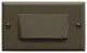 Kichler 12602AZ LED Step Light Shielded, Bronze Finish