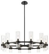 Zlite 4008-12MB 12-Light Chandelier, Clear