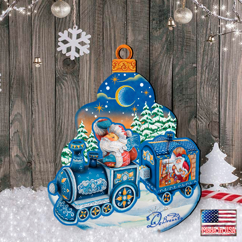 Santa''s Arriva Free Standing  Garden Decor