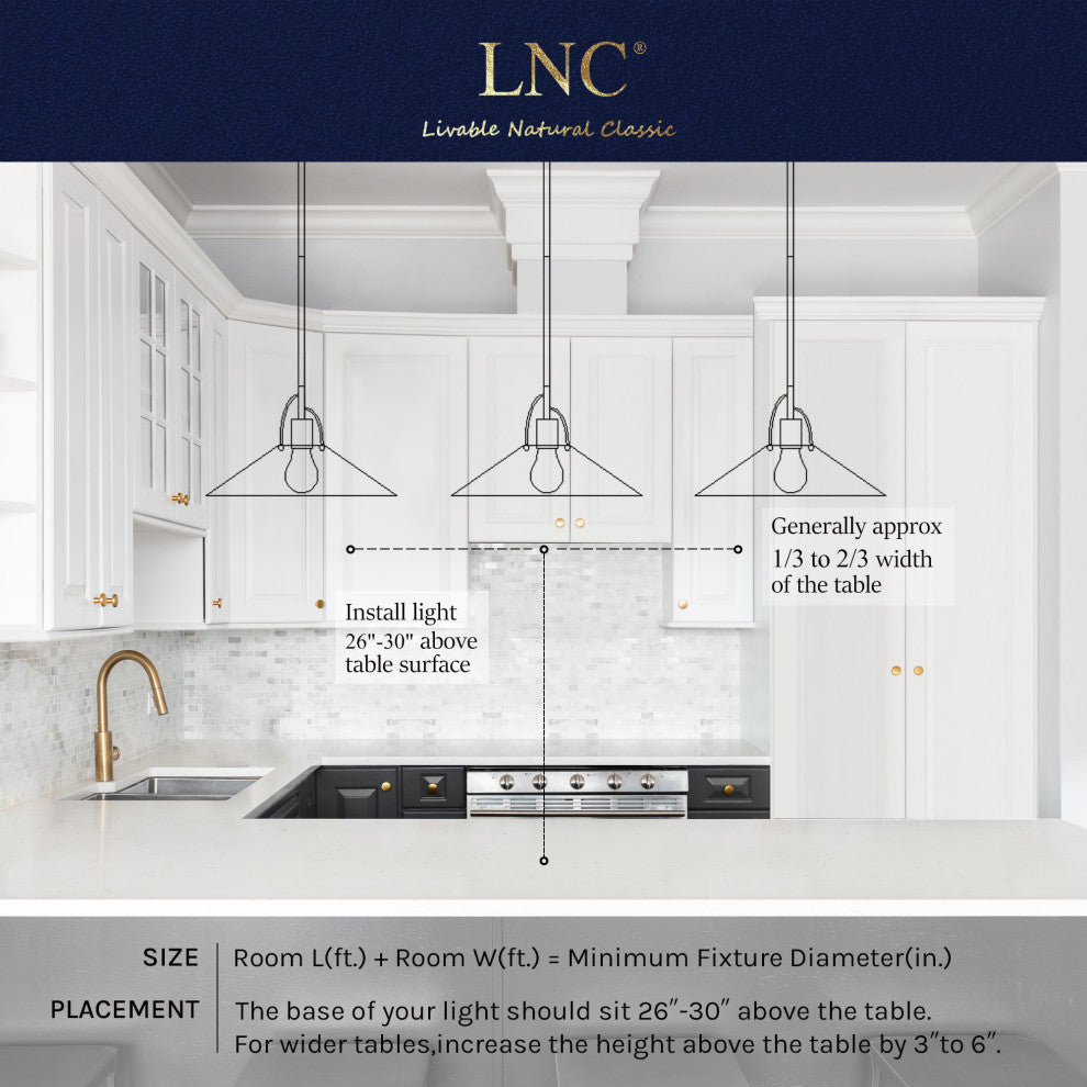 LNC Brusmogan 1-Light 9.5" Modern LED Loop Crystal Mini Chandelier, Gold