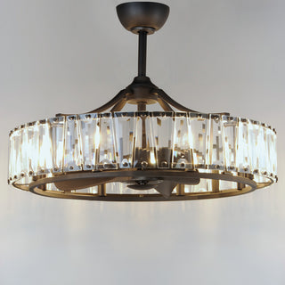 Maxim Odeon 22 LED Odeon 22" 3 Blade Smart LED Indoor Ceiling Fan - Black