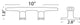 Solid Nautical Cleat (for Door Handle, Hooks, etc) by Shiplights, Unlacquered Po