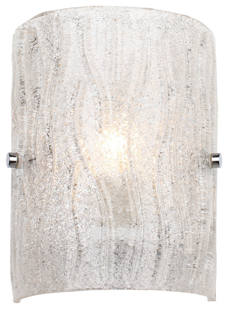 Brilliance 1-Light Bath Fixture, Chrome