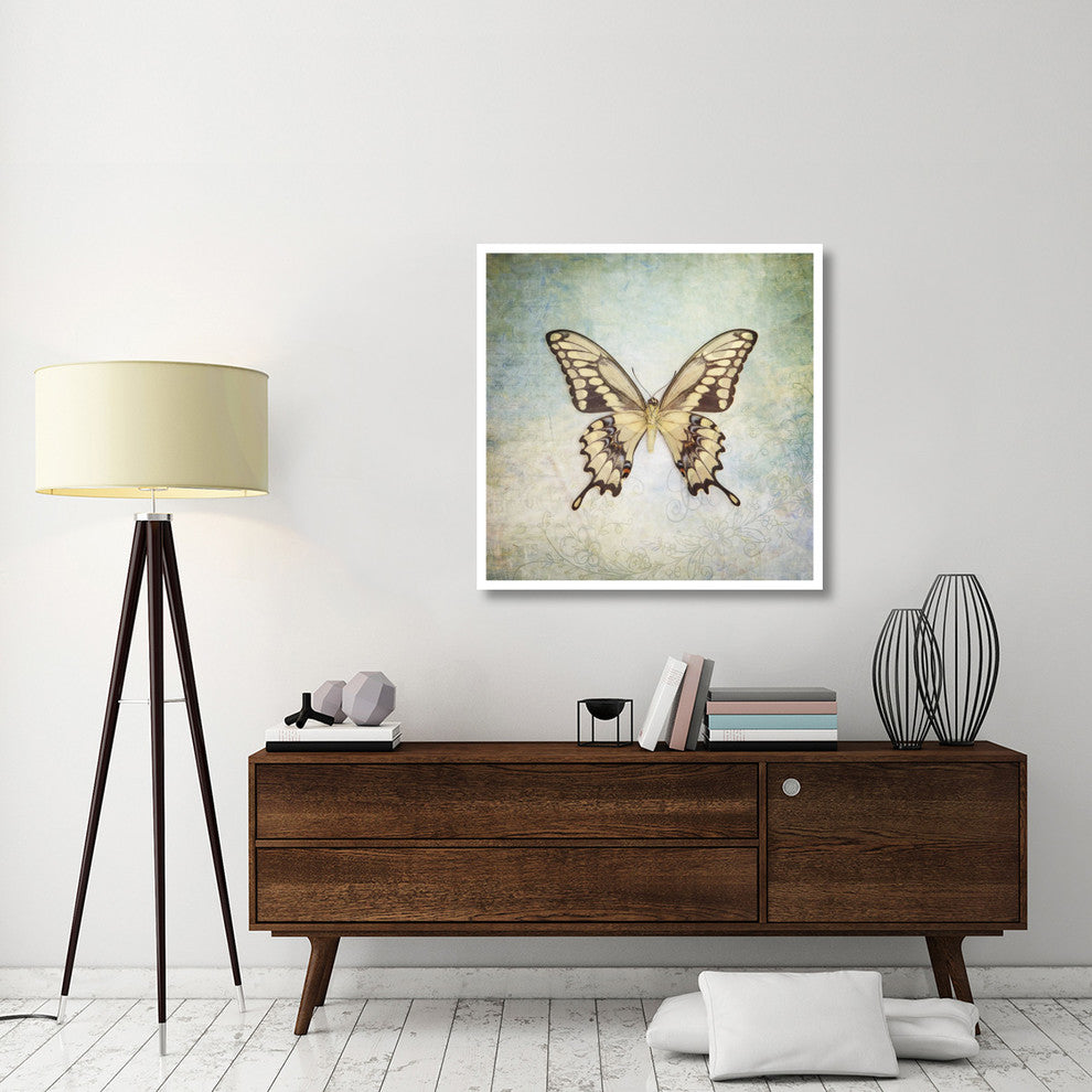 "French Butterfly VI" Digital Paper Print by Debra Van Swearingen, 38"x38"